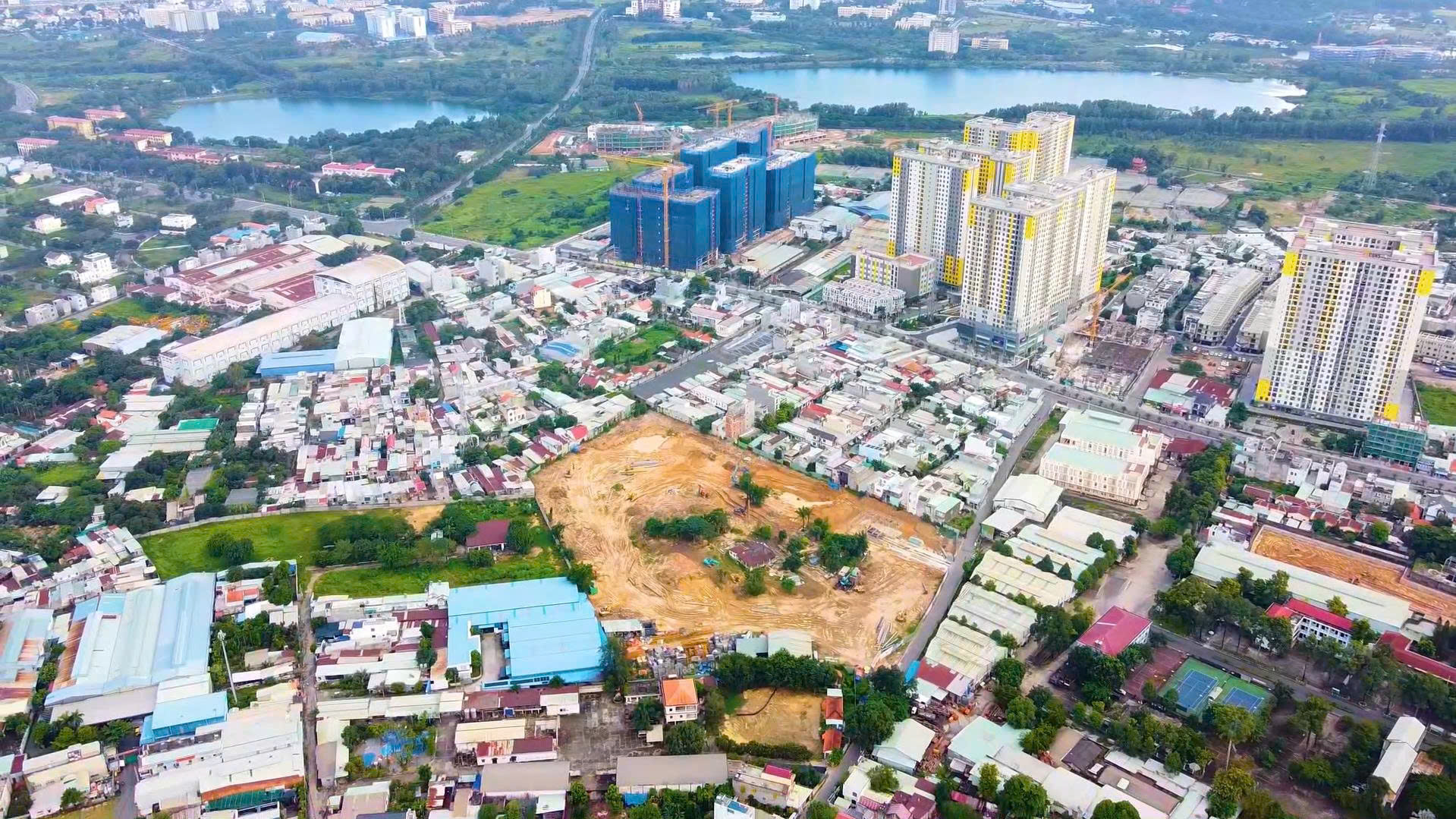 Dự án Bcons Center City ( Bcons Bình An Đông Tây) nằm tại đường D11