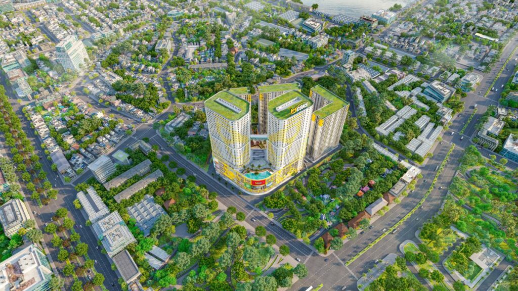 Mặt bằng tổng thể Bcons Center City 1