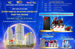 THƯ MỜI THAM DỰ LỄ GIỚI THIỆU DỰ ÁN BCONS CENTER CITY – THÁP THE CROWN