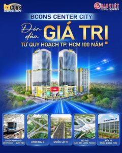 BCONS CENTER CITY ĐÓN ĐẦU GIÁ TRỊ TỪ QUY HOẠCH