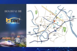 Vị trí Bcons Center City ở đâu