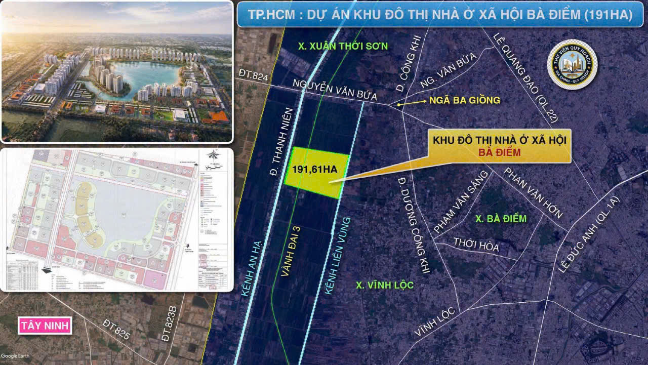 Khu đô thị nhà ở xã hội bà đểm